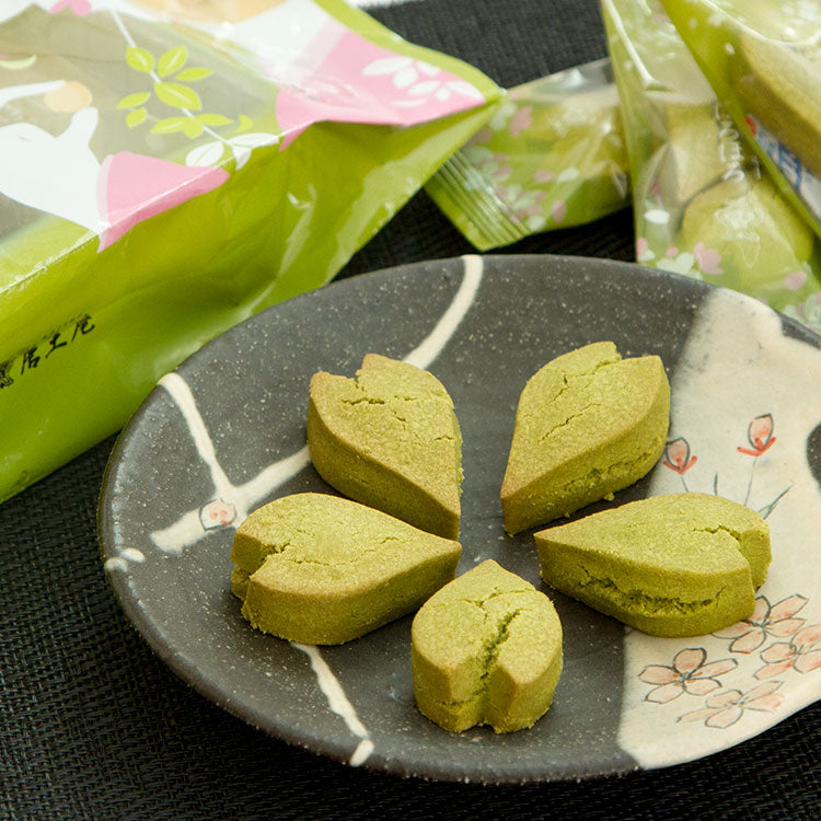 もろこしクッキー　抹茶ほろほろ（袋タイプ）2×6包入